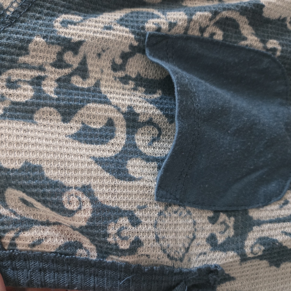 Blue Patterned Shirt - Picture 3 of 3